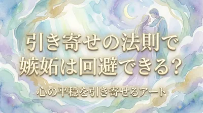 引き寄せの法則で嫉妬は回避できる？