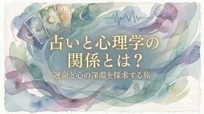 占いと心理学の関係とは？運命と心の深淵を探求する旅