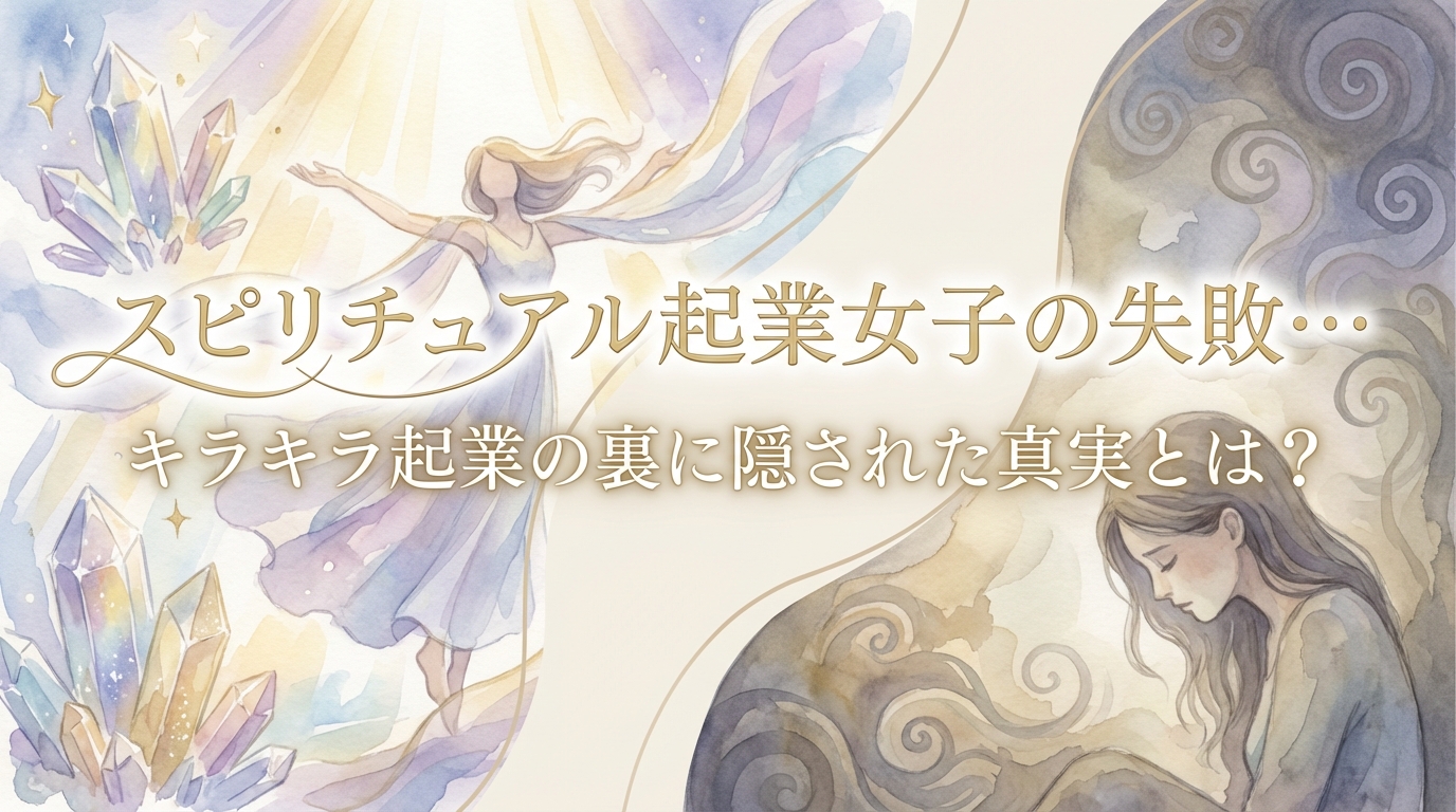 スピリチュアル起業女子の失敗…キラキラ起業の裏に隠された真実とは？
