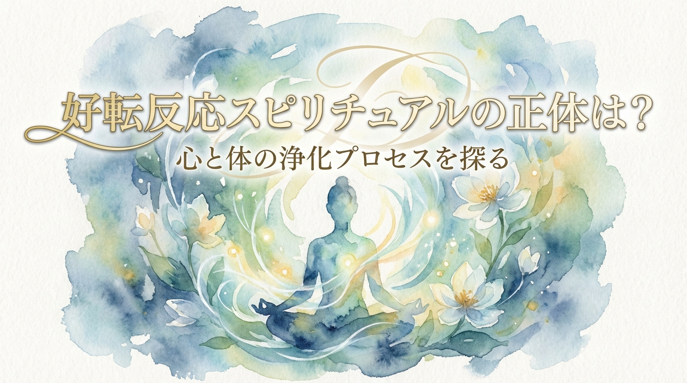 好転反応スピリチュアルの正体？謎のだるさや気分の落ち込みの原因かも