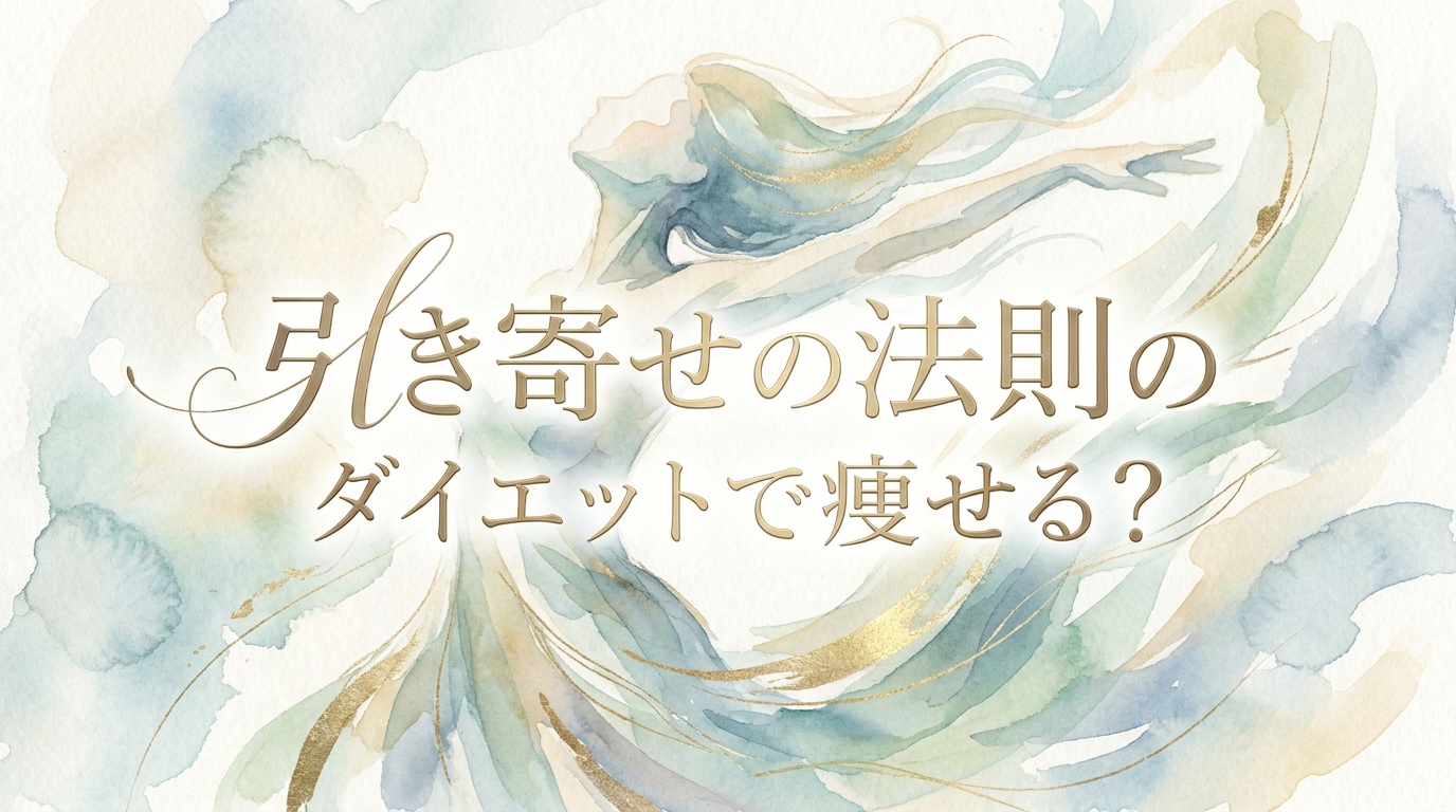 引き寄せの法則のダイエットで痩せる？