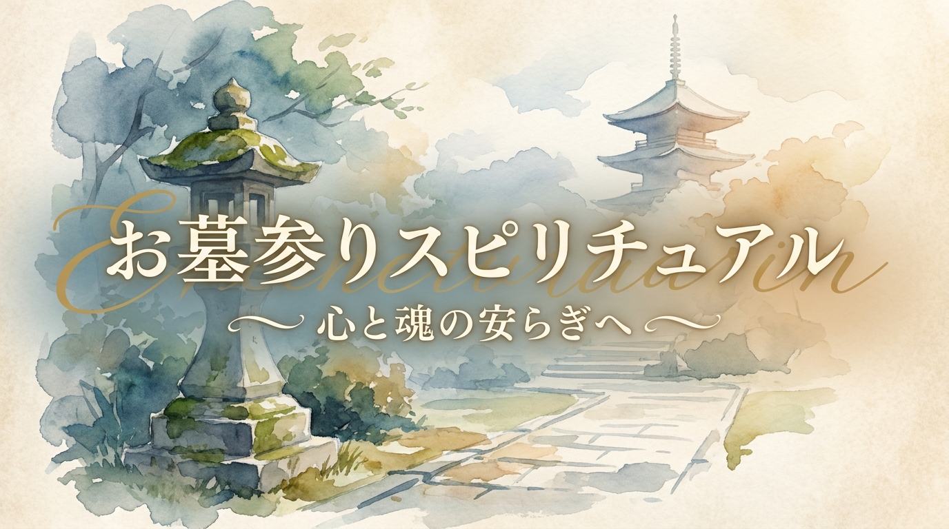 お墓参りスピリチュアルの意味とは?