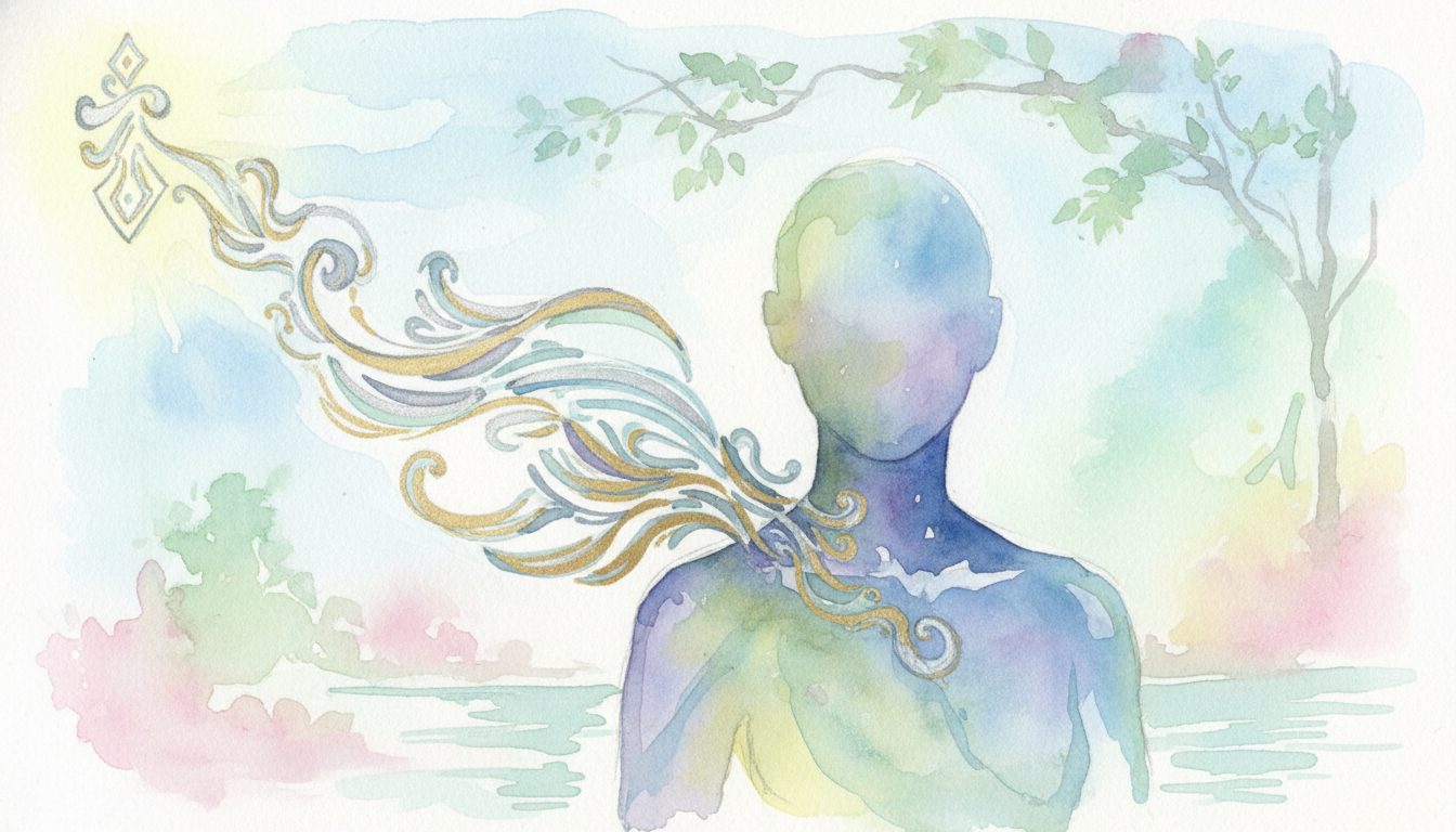 なぜ左肩にメッセージが現れるのか？