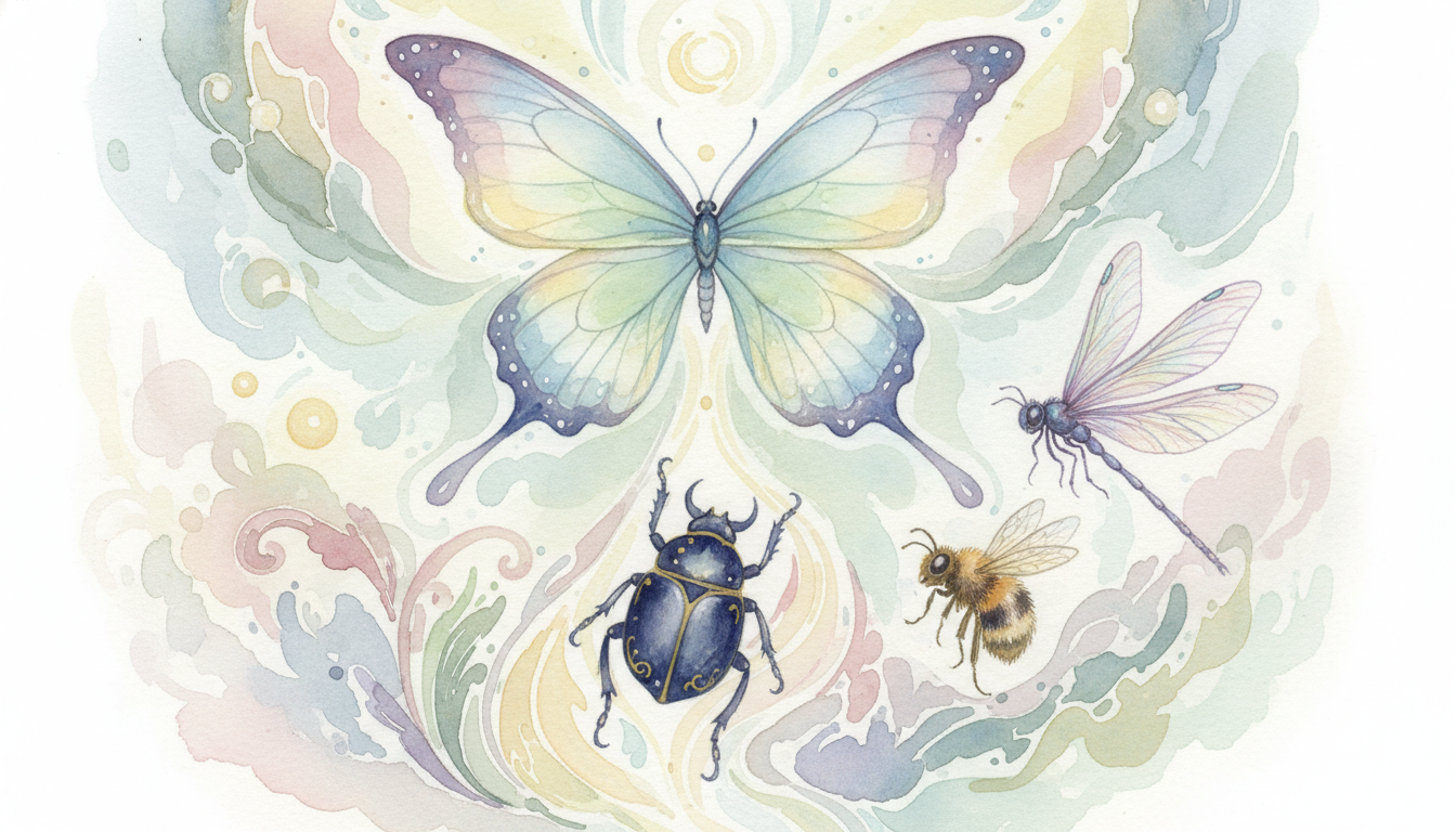 虫が伝えるスピリチュアルなメッセージとは？