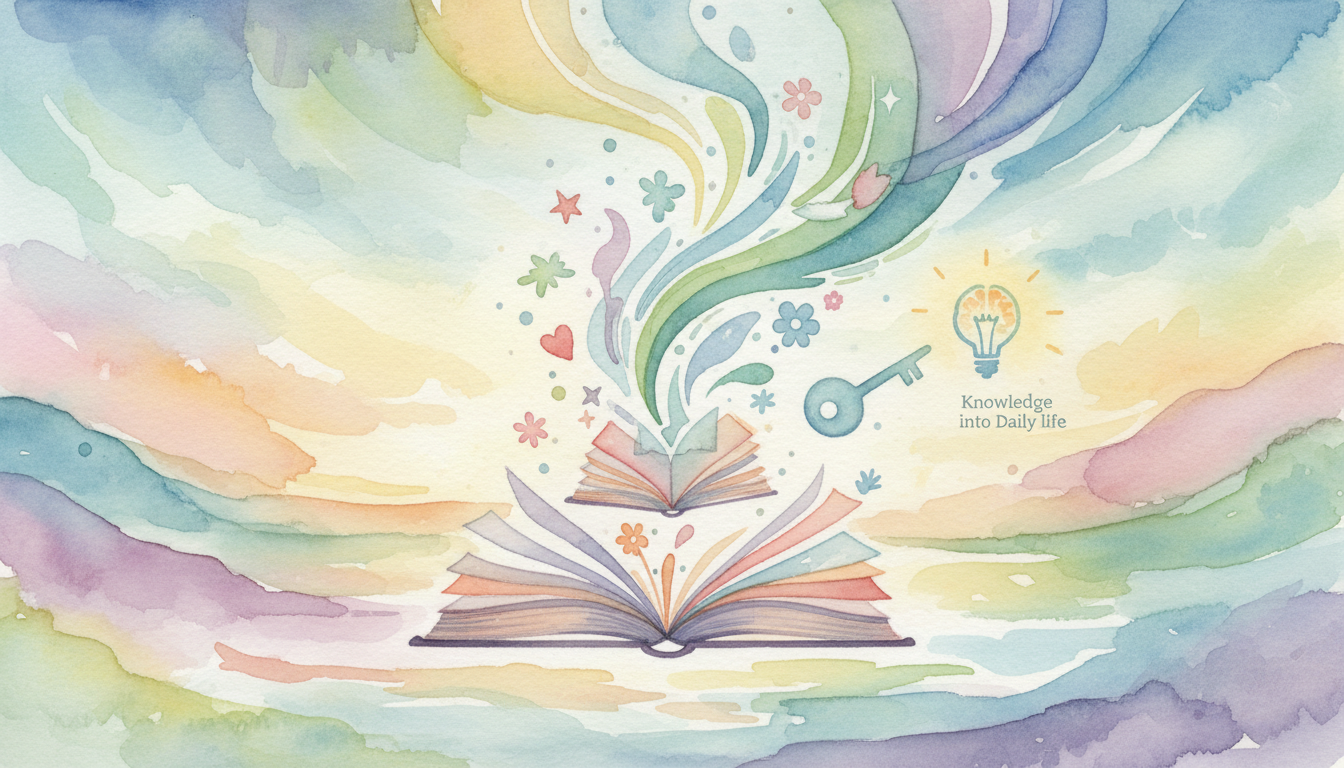 本の知識を日常で活かすためのヒント