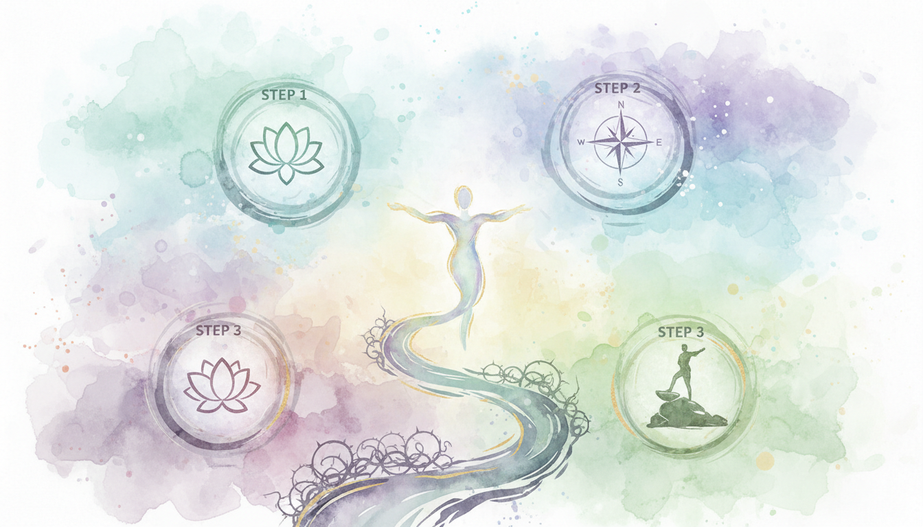 本当の自分軸を取り戻すための3つのステップ