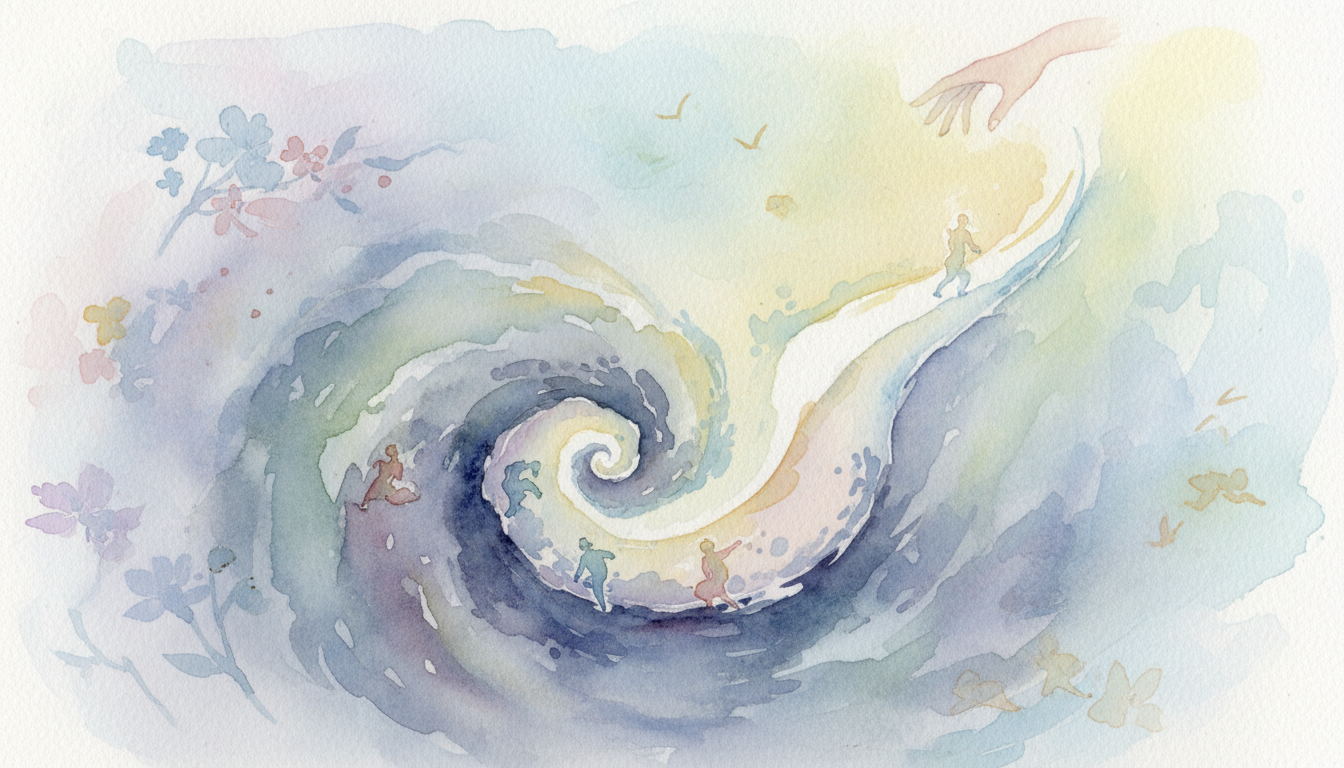 日常で陥りやすいネガティブスパイラルの具体例