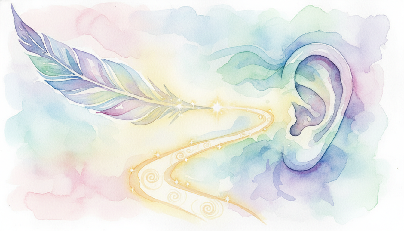 右耳の不思議な音はあなたを導く道しるべ