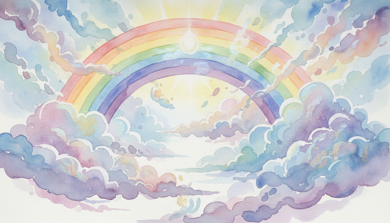 なぜ虹色の雲は幸運のサインなの？